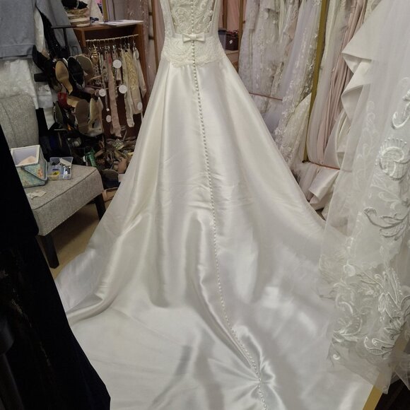 St. Patrick "Alysa" Wedding Gown (Unaltered) - Picture 7 of 13